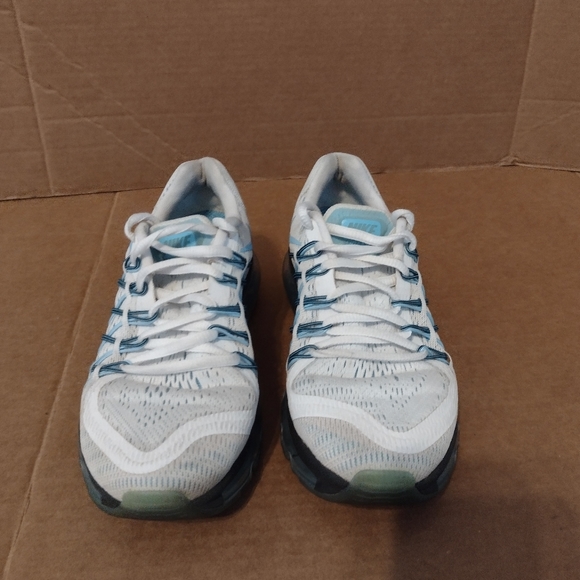 Nike Air Max Clear Water Running Sneakers White Shoes 698903-104 Womens Size-5.5 - Picture 7 of 12